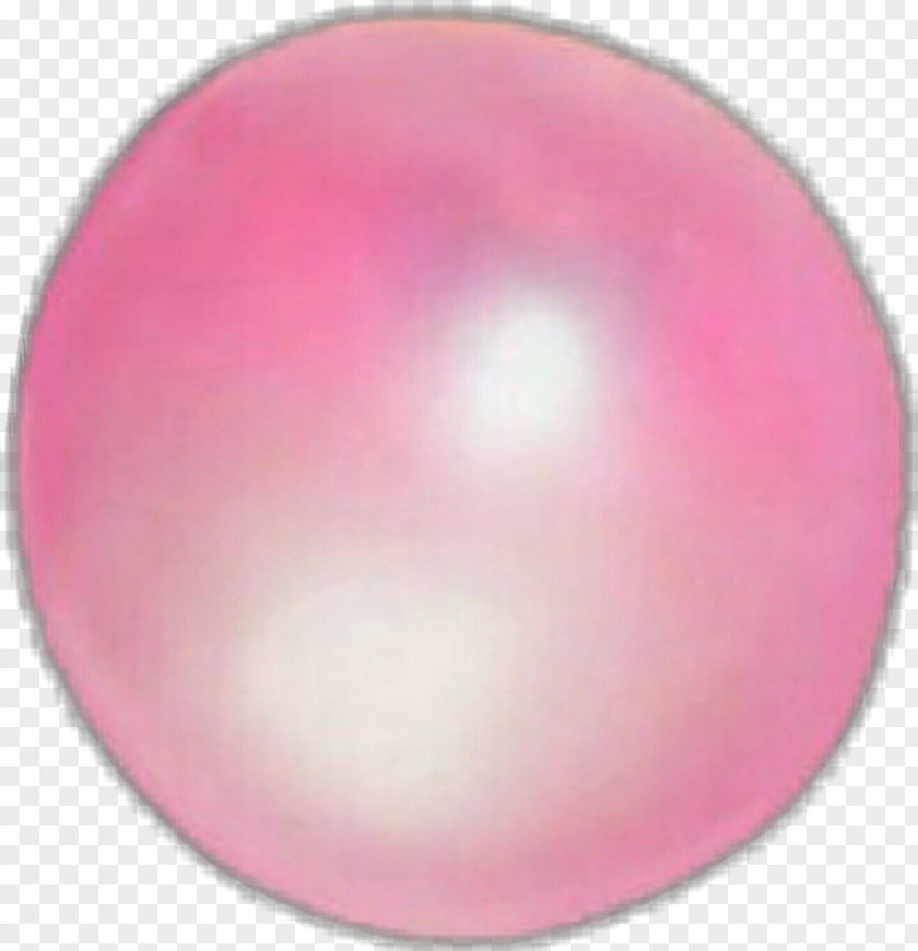 Sticker Peach Pink Ball Magenta Circle Sphere PNG