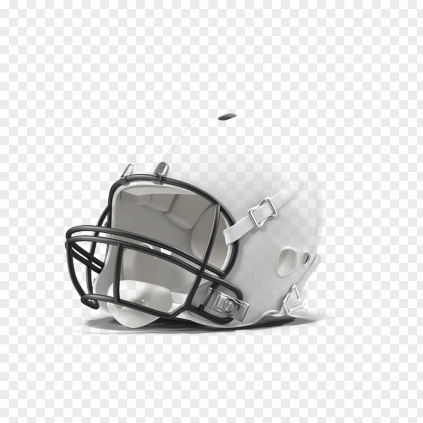 White Football Helmet Lacrosse PNG