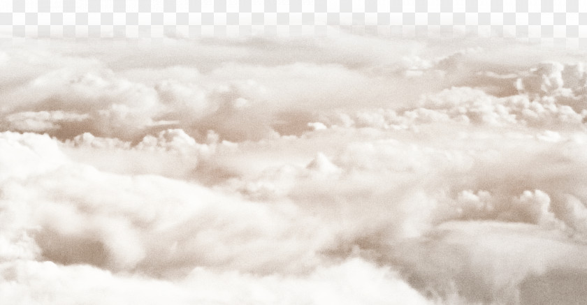 Yellow Simple Sea Of ​​clouds Decorative Patterns Cloud Sky PNG
