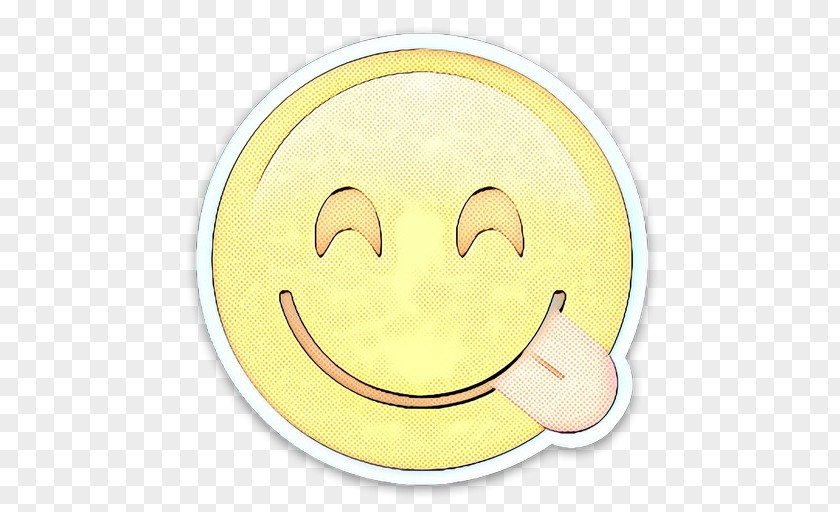 Gesture Pleased Smiley Face Background PNG