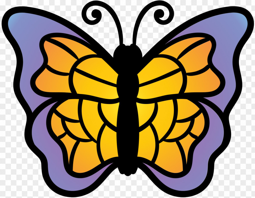 Monarch Butterfly Clip Art Image Vector Graphics PNG