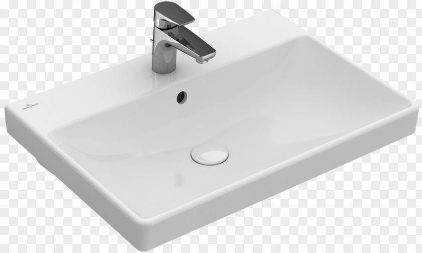 Sink Villeroy & Boch Bathroom Ceramic Drain PNG