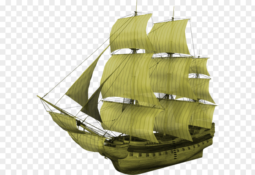 Boat Brigantine Galleon Carrack First-rate Full-rigged Ship PNG