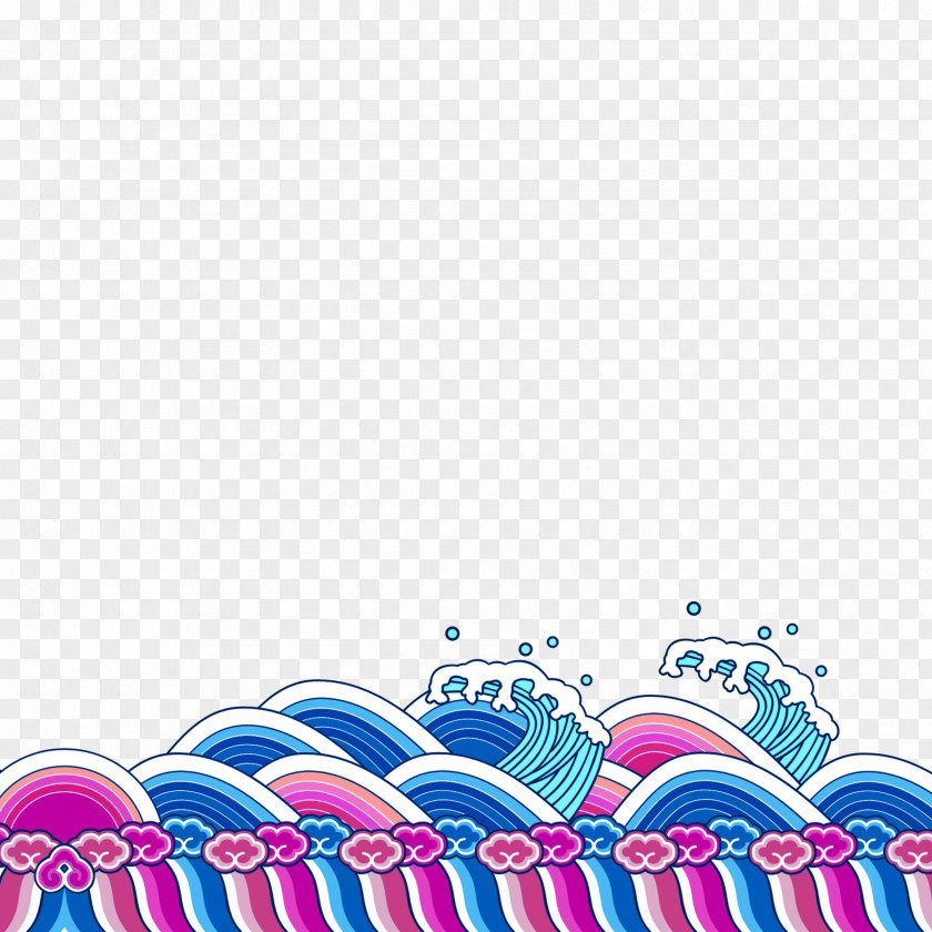 Creative Wave Pictures Wind PNG