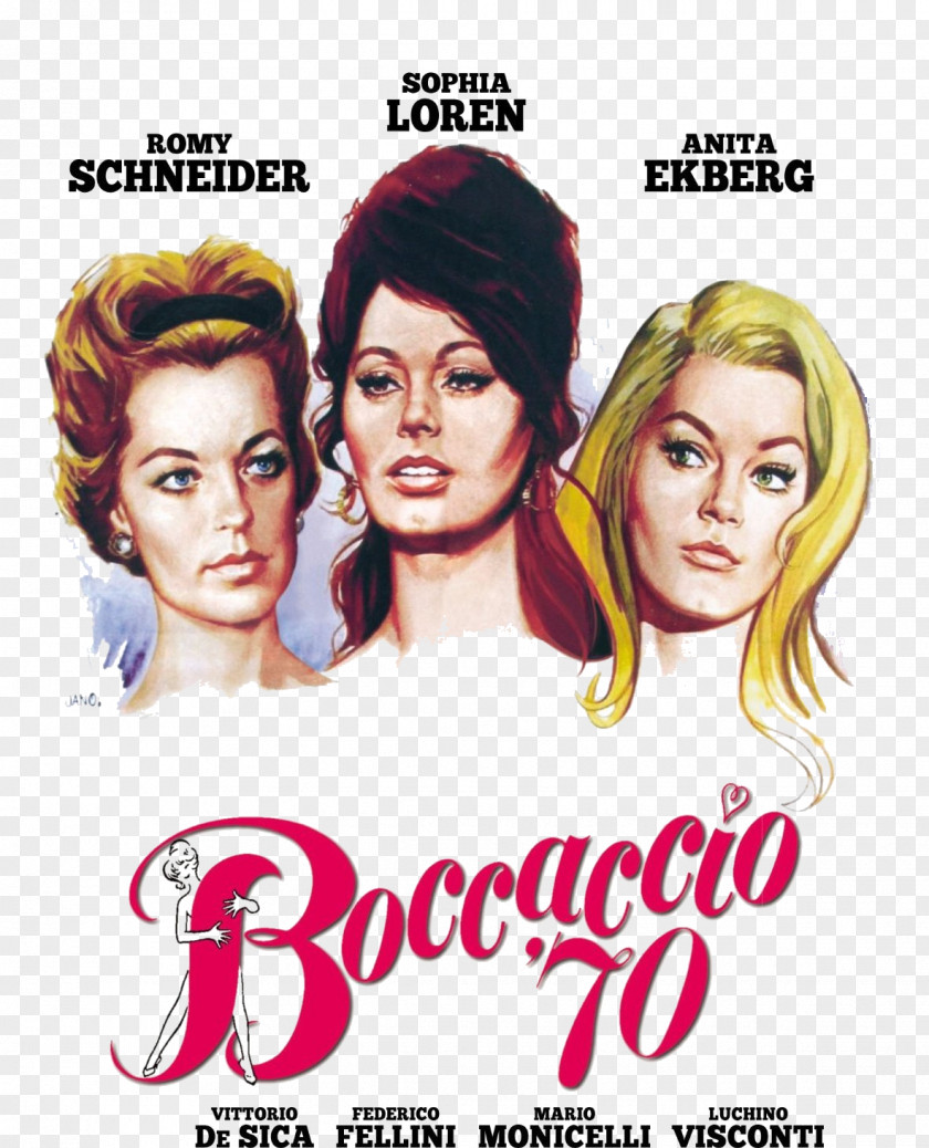 Italy Sophia Loren Anita Ekberg Boccaccio '70 Blu-ray Disc Film PNG