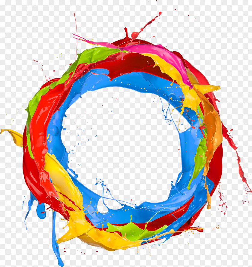 Paint Color Circles Stock Photography Wheel Royalty-free PNG