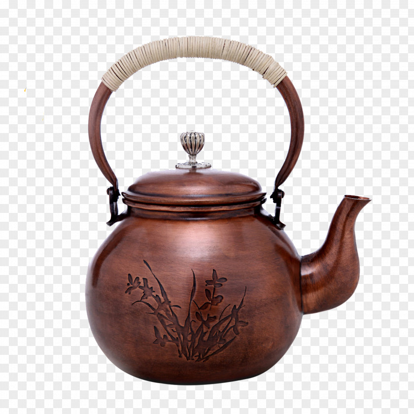 Retro Colors Kettle Teapot PNG