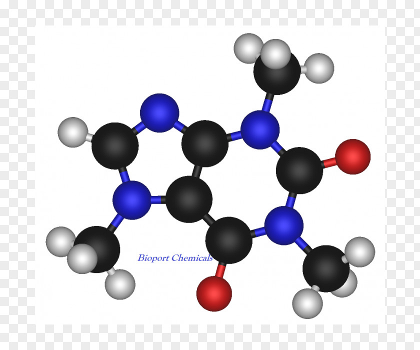 Tea Coffee Caffeine Molecule Chemistry PNG