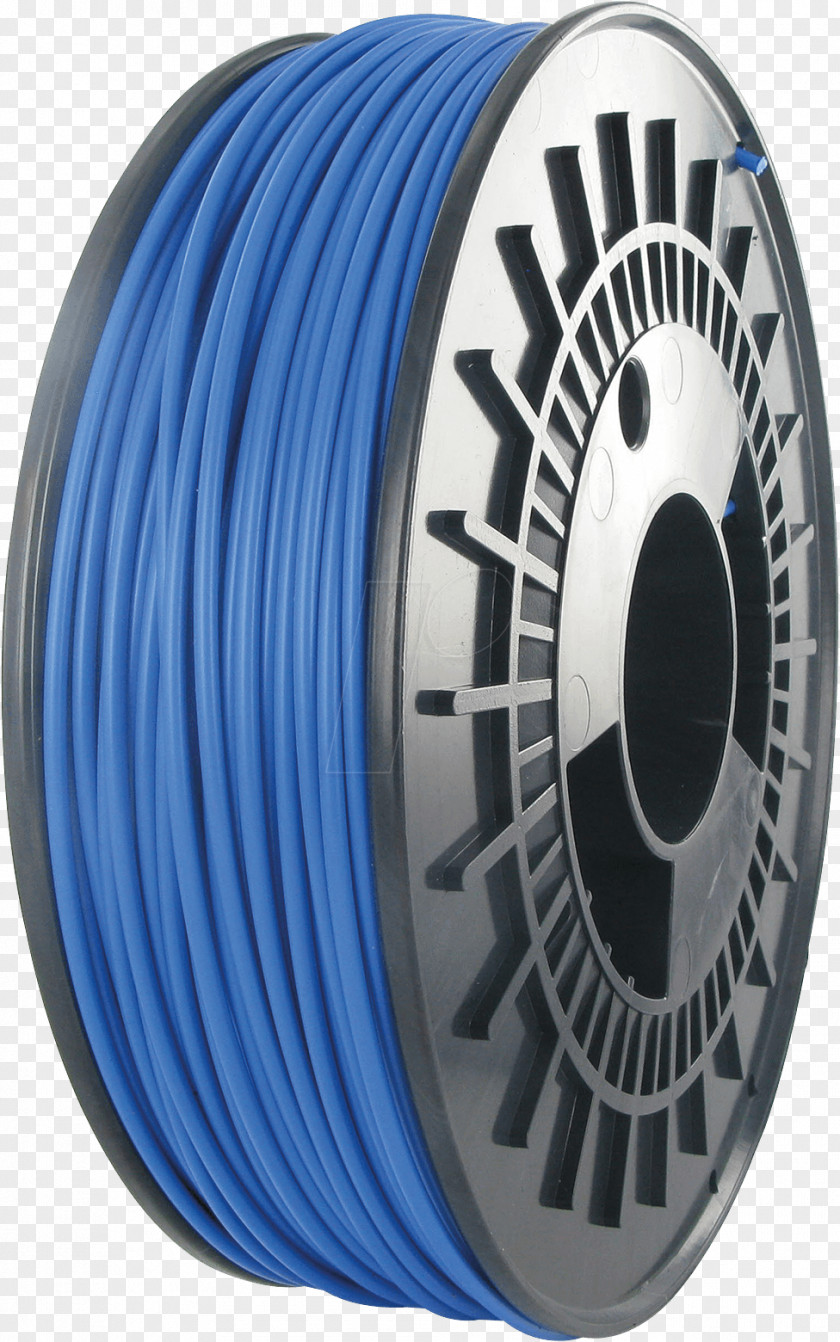 3D Printing Filament Polylactic Acid Blue Polyethyleentereftalaatglycol PNG