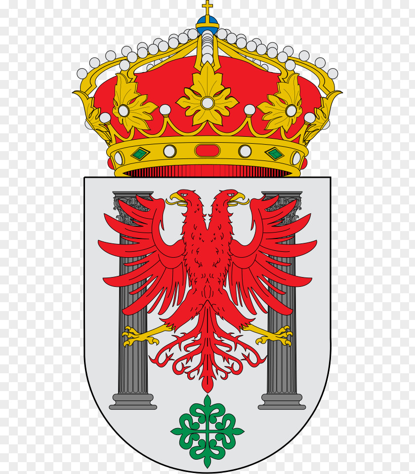 Caceres Escutcheon Coat Of Arms Spain Blazon Gules PNG