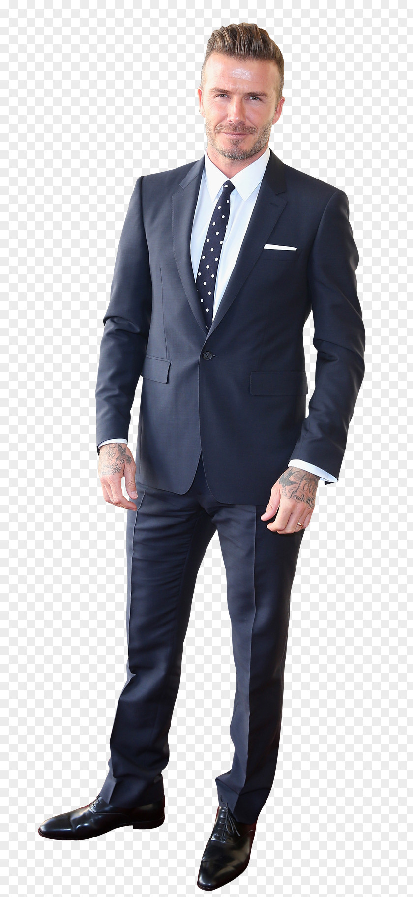 David Beckham Allied Suit Tuxedo PNG