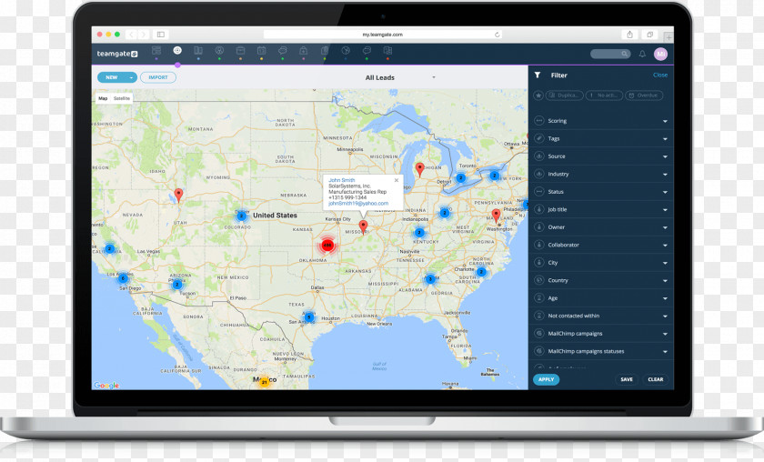 Highly Computer Program Customer Relationship Management Software Database Dashboard PNG