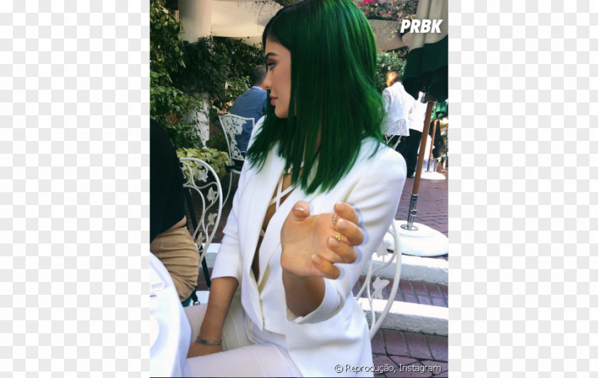 Kylie Jenner Hair Coloring Celebrity Fashion PNG