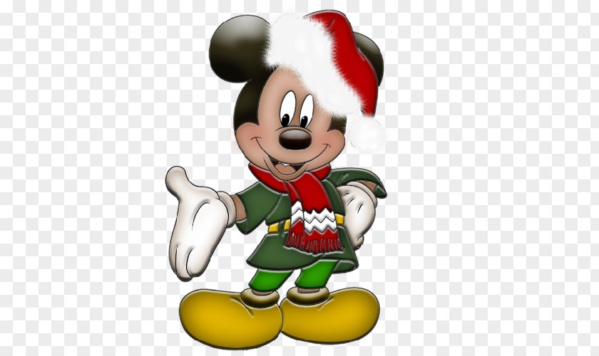 Mickey Mouse Minnie Clip Art Santa Claus Christmas Day PNG