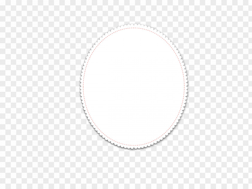 Mirror White Circle Area Pattern PNG