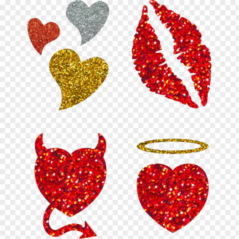 Red Body Jewellery Child Heart PNG