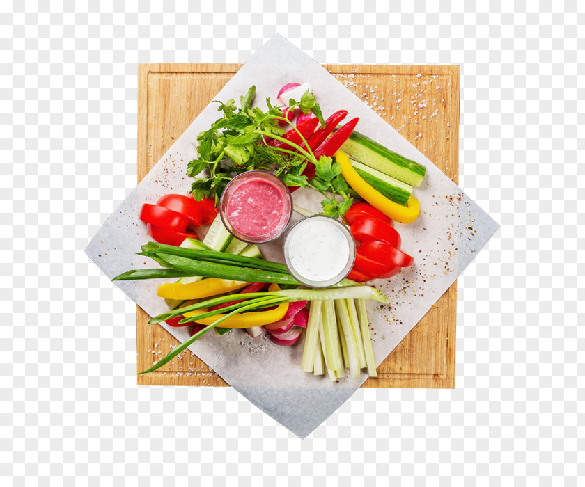 Vegetable Crudités Vegetarian Cuisine Bresaola Salad PNG