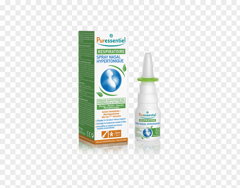 Eucalyptus Nasal Spray Nose Tonicity Common Cold Decongestant PNG