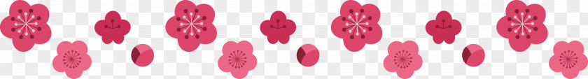 Plum Flower Line. PNG