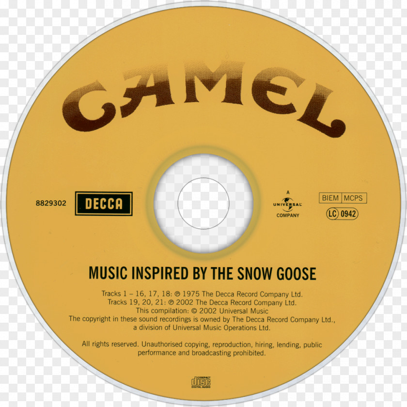 Snow Goose Compact Disc Moonmadness Camel The Album PNG
