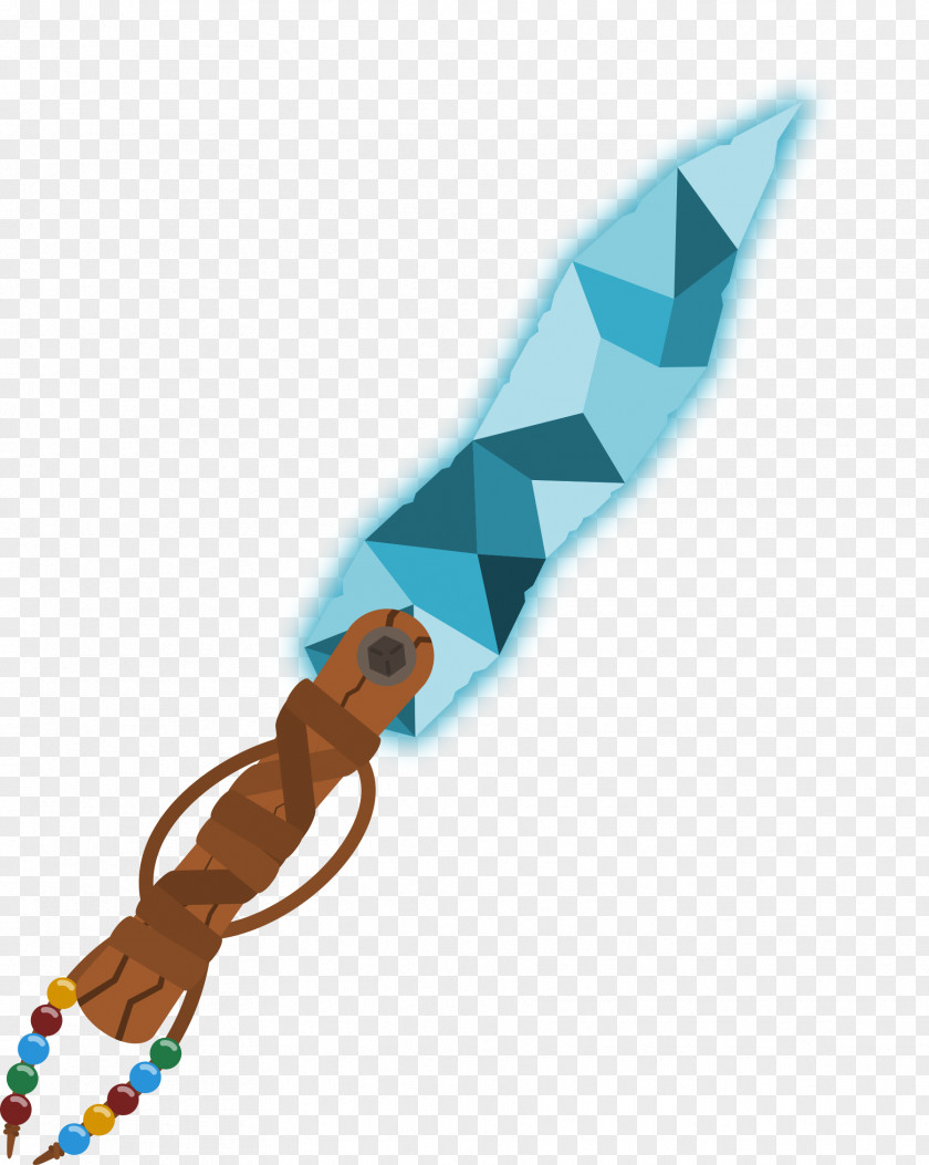 Dagger Turquoise PNG