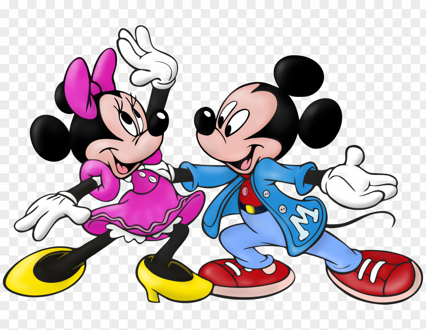 Mickey Mouse And Mini Dance Transparent Cartoon Minnie Pluto Goofy Oswald The Lucky Rabbit PNG