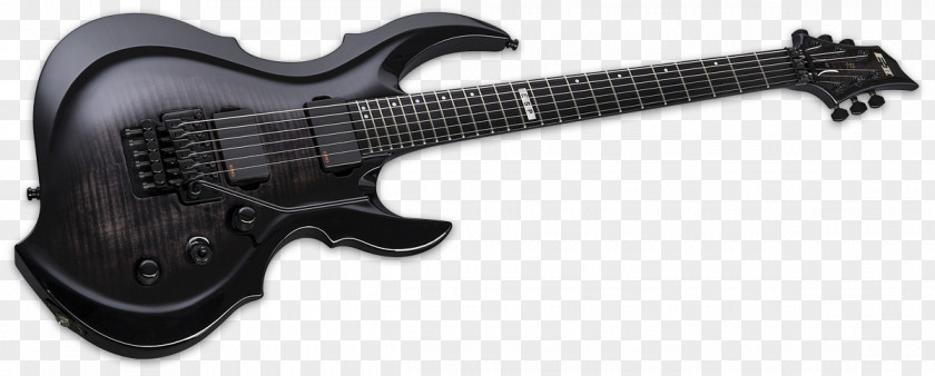 Sevenstring Guitar Acoustic-electric ESP Guitars E-II Eclipse PNG