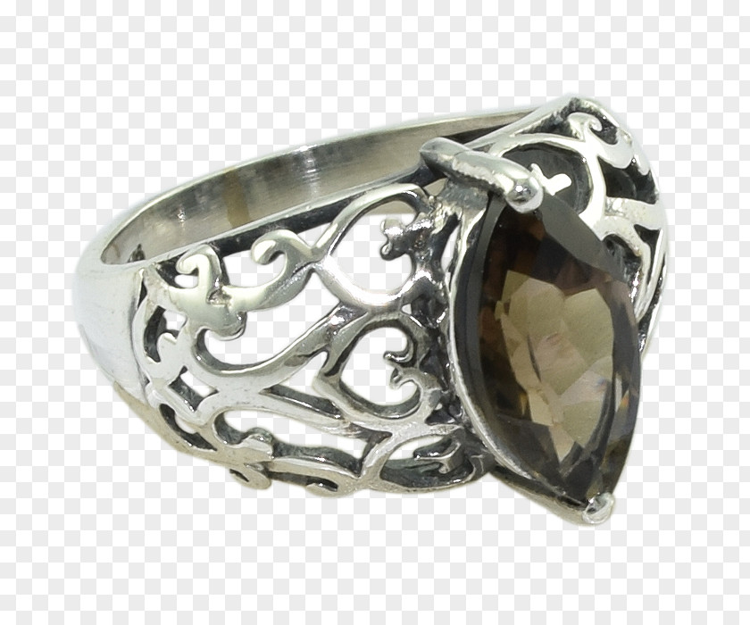 Solid Ring Body Jewellery Silver Gemstone PNG