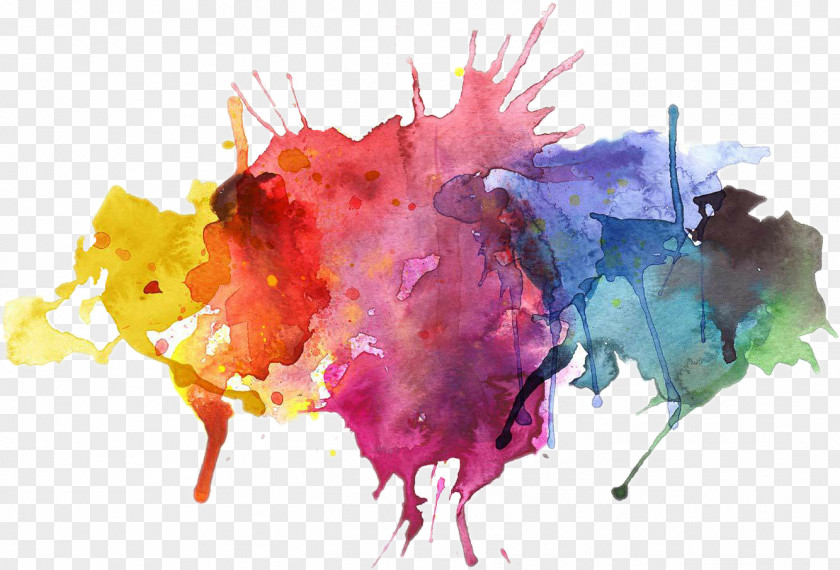 Watercolor Painting Art PNG painting Art, color smoke, paint splash clipart PNG
