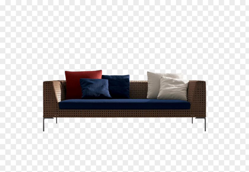 Design B&B Italia Furniture Couch Chaise Longue PNG