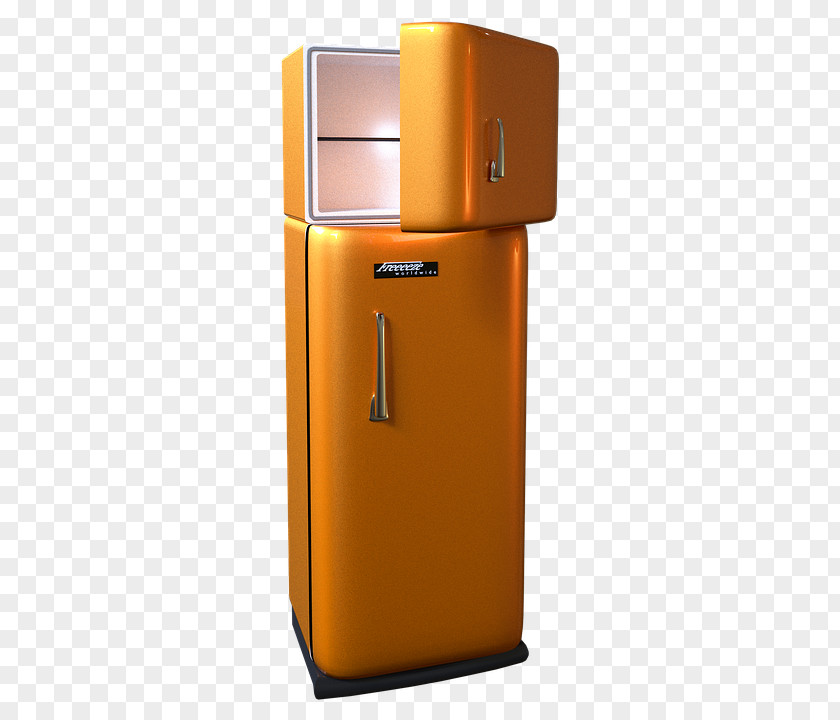 Fridge Refrigerator Freezers Major Appliance Home PNG