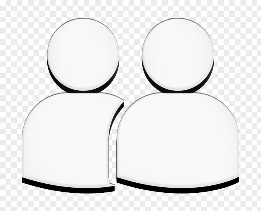 Humans 3 Icon Couple Users Silhouette User PNG