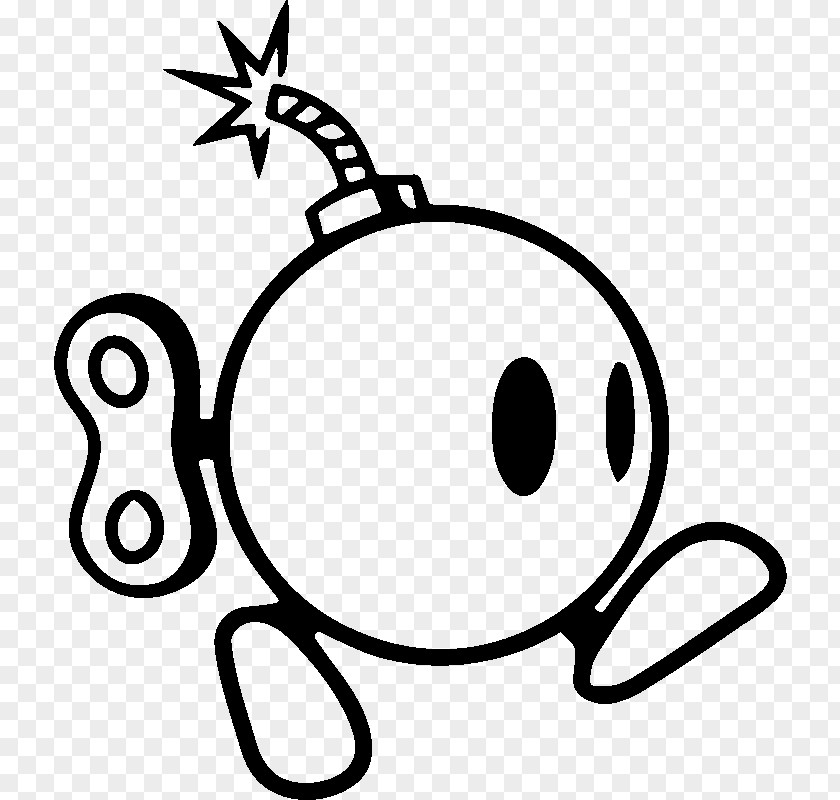 Mario Bros Bros. Toad Sticker Decal Bob-omb PNG