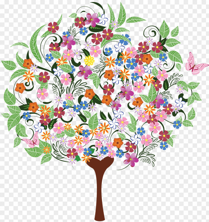 Tree Painting Clip Art PNG