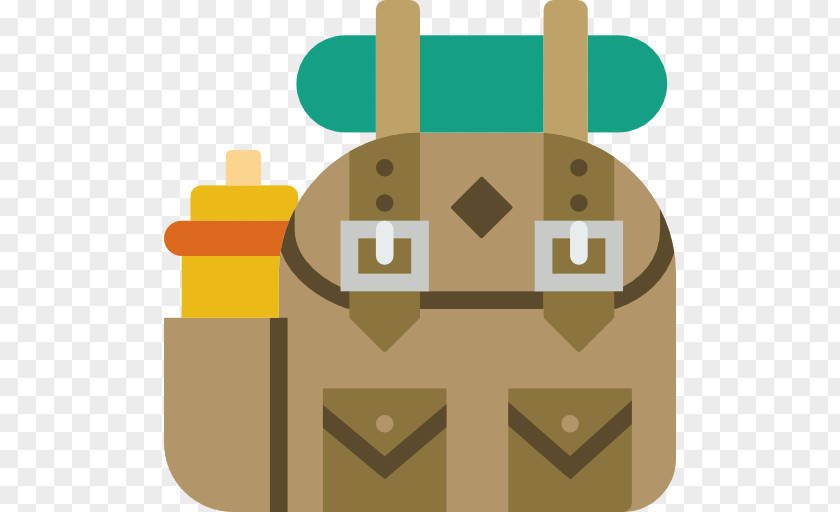 Backpack Baggage Icon PNG