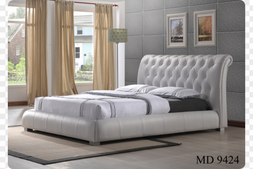 Bed Frame Mattress Couch Sofa PNG