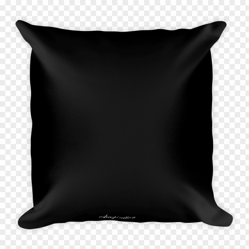 Black Throw Pillows Start With Why Cushion Bed PNG