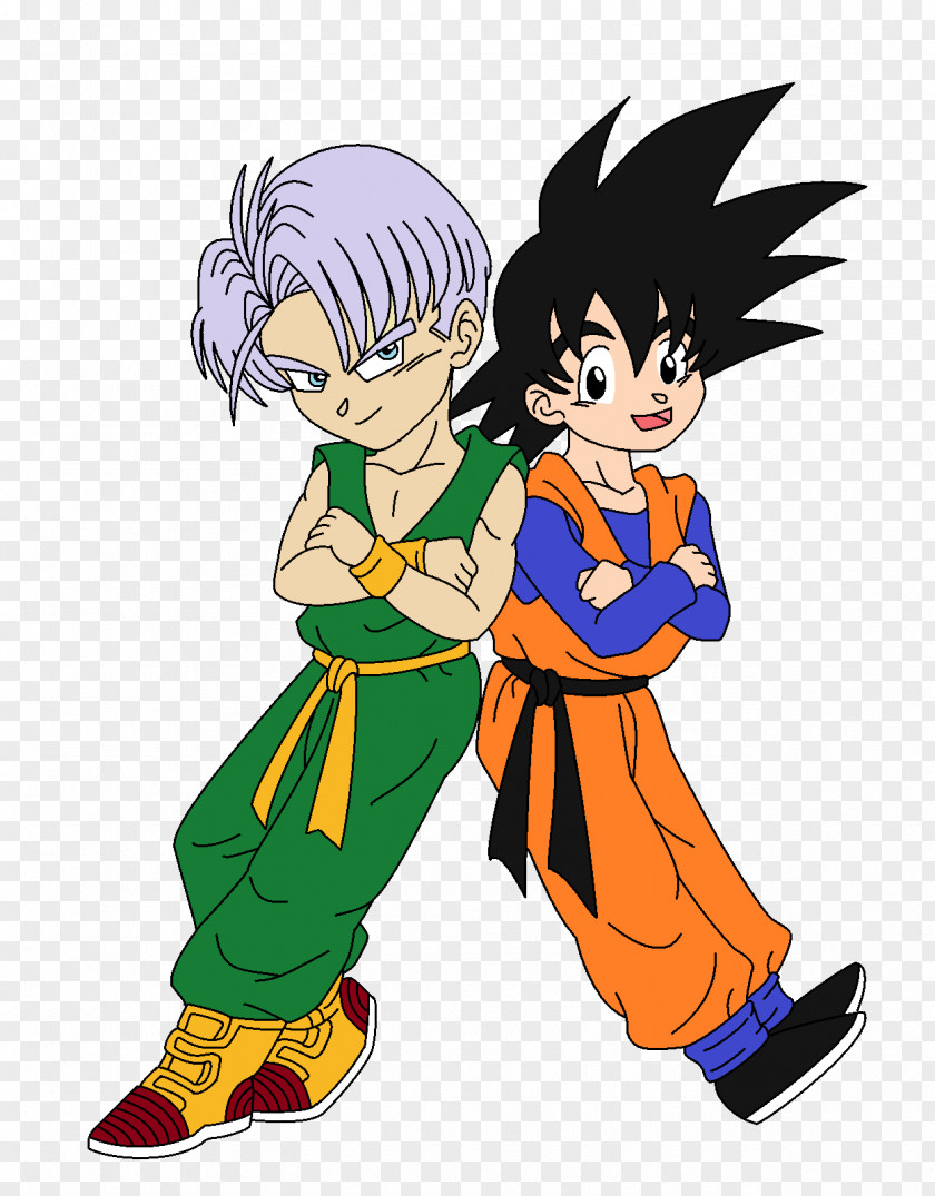 Dragon Ball Trunks Goten Majin Buu Gohan PNG