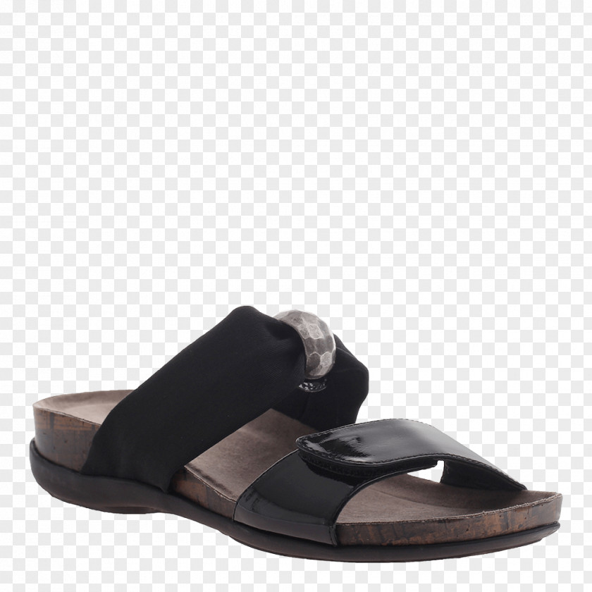 Flat Irregular Shape Sandal Shoe Footwear Wedge Slide PNG