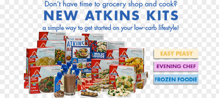 Low Carb Diet Atkins Low-carbohydrate Food Meal PNG