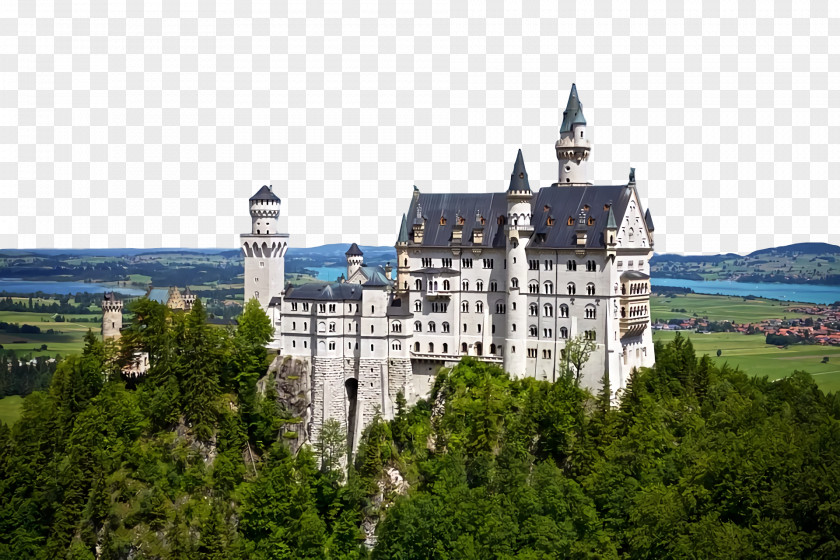 Neuschwanstein Castle Dunrobin Château PNG