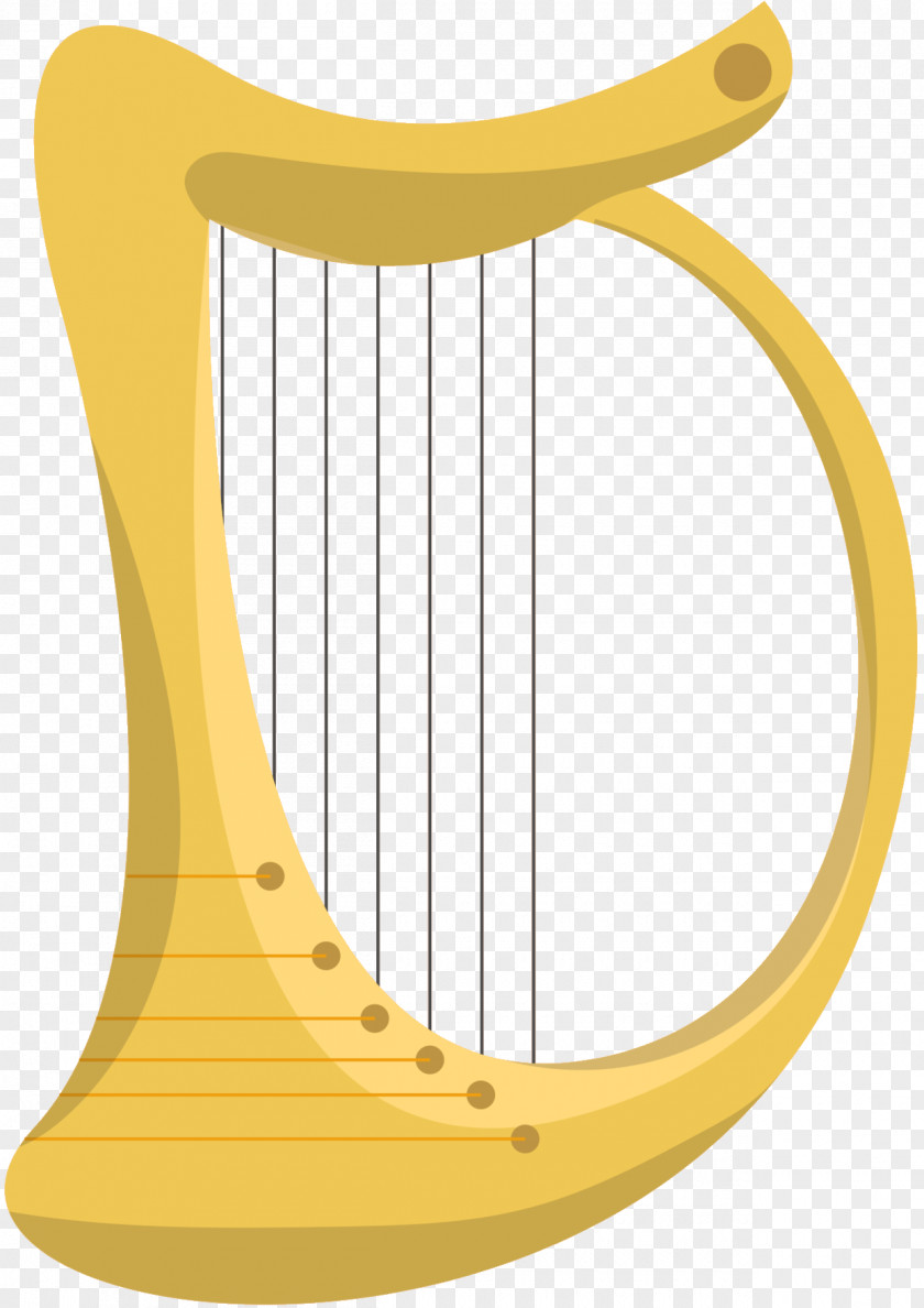 Product Design Celtic Harp Line Angle PNG