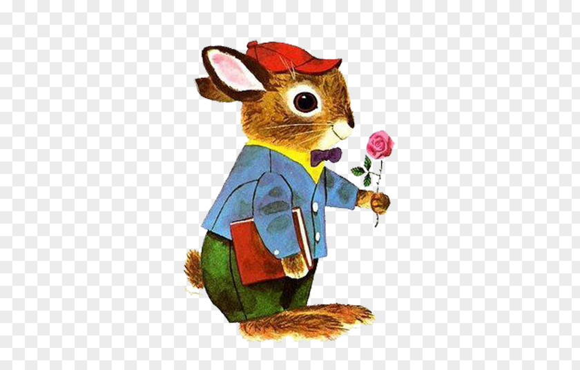 Rabbit Rose Richard Scarry PNG