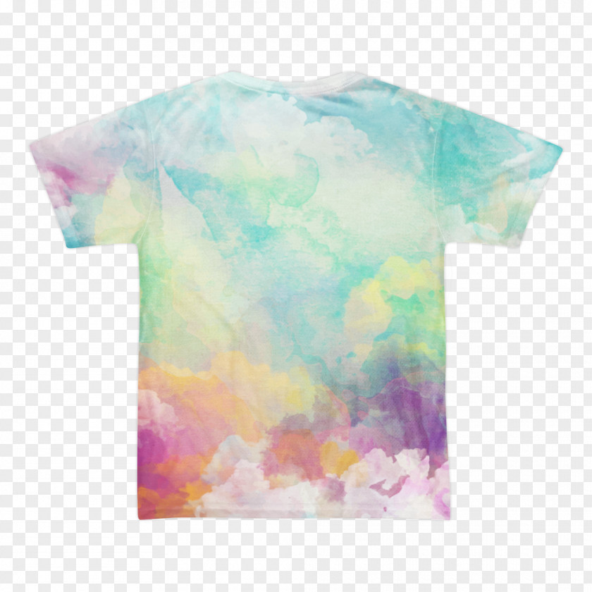 Short Sleeve T Shirt T-shirt Dye Neck PNG