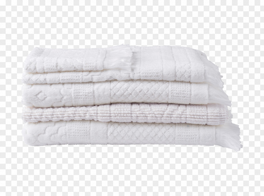 White Towel Linens Textile PNG