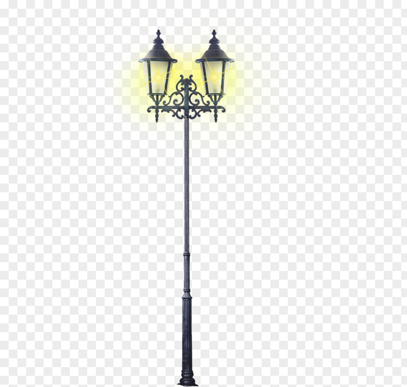 Braved Yellow Retro Street Lights Light Lantern PNG