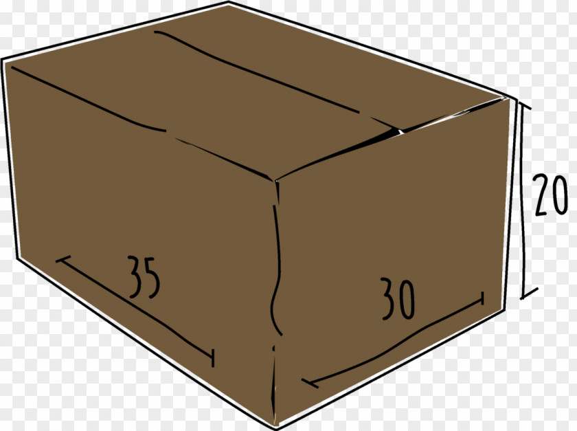 Cardboard Table Package Delivery Box PNG