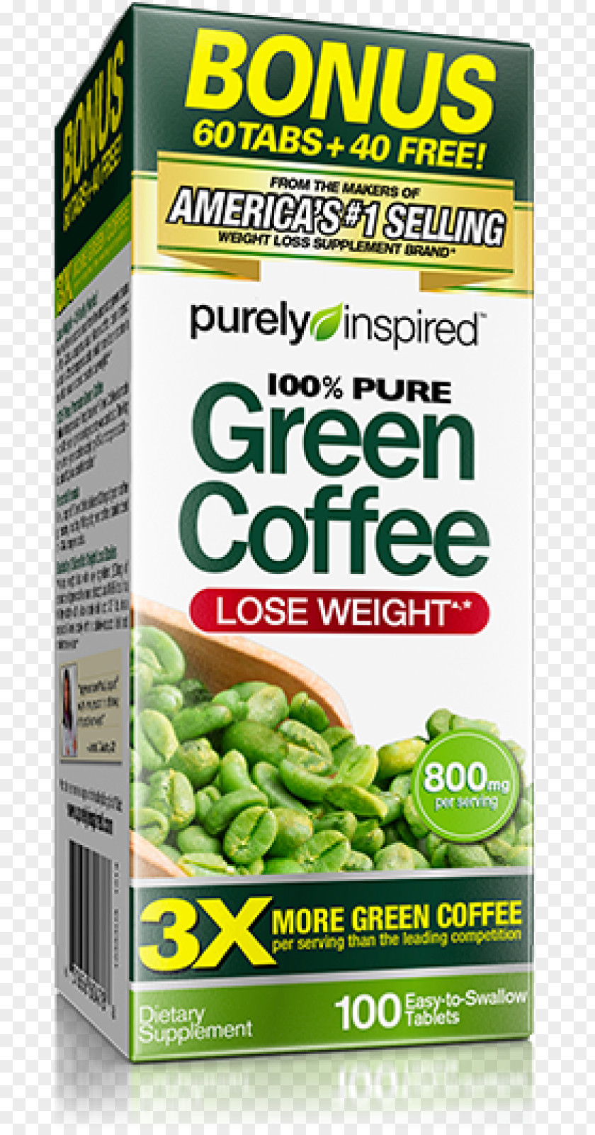 Coffee Green Extract Bean Dietary Supplement Tea PNG