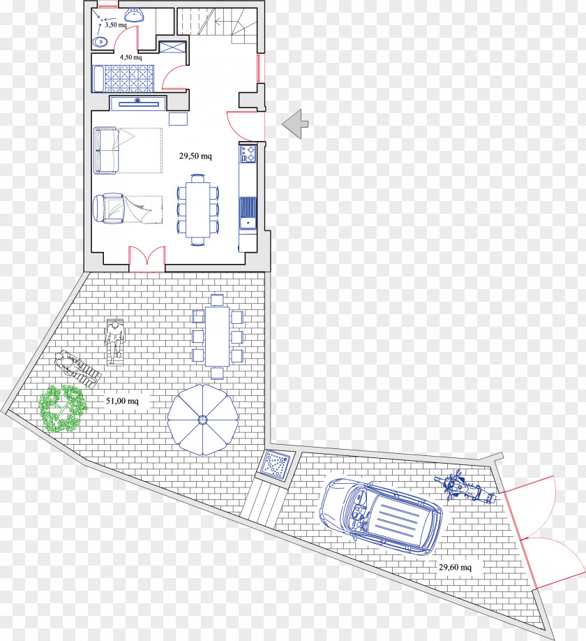 Design Floor Plan Line PNG