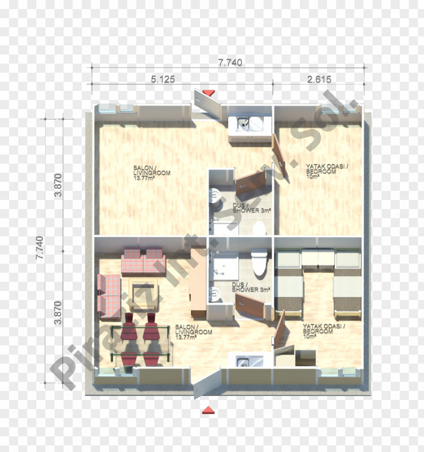 Design Floor Plan PNG